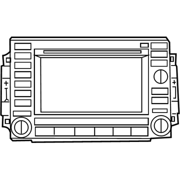 Mopar 5091118AA Radio-AM/FM/CD/DVD/HDD/NAV