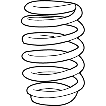 Mopar 68498025AA Spring-Front Coil