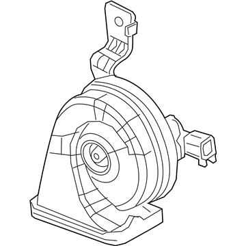 Jeep Wrangler Horn - 68284212AA