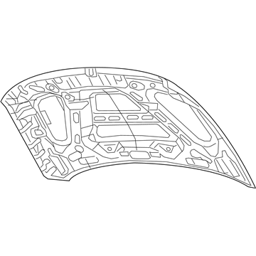 2020 Ram 5500 Hood - 68360786AE