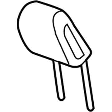 Mopar 5XG251A3AD HEADREST-Front