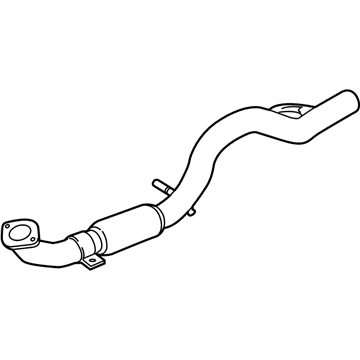 2022 Jeep Renegade Exhaust Pipe - 57008496AA