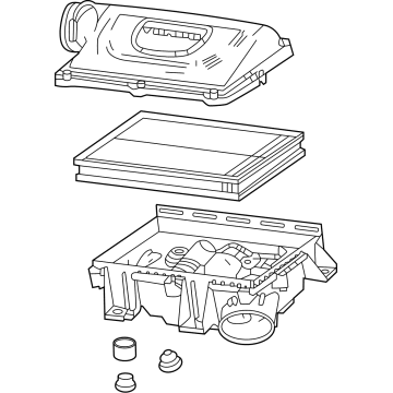 2023 Dodge Hornet Air Filter Box - 68567273AA