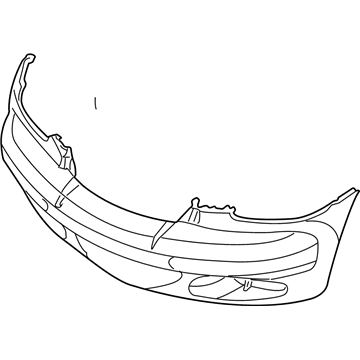 Mopar 5093641AB Front Bumper Cover