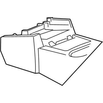 Mopar ZM471DBAA Console-Base