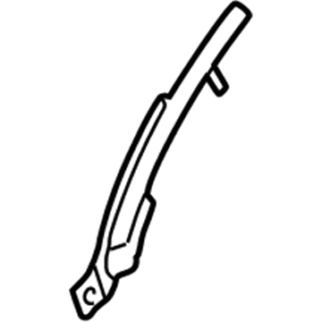 Mopar 4780132AH Channel-Rear Door Glass