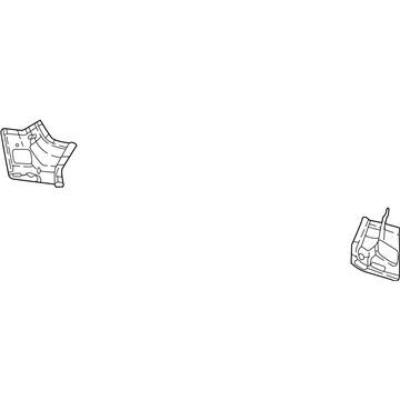 Mopar 68164248AA Reinforce-D Pillar