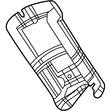 Jeep Cherokee Exhaust Heat Shield - 68393986AA