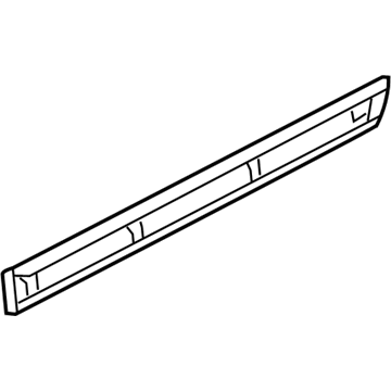 Mopar 4806273AA APPLIQUE-Rear Door