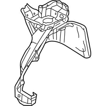 Mopar MR535489 WHEEL/HOUSE-Rear WHEELHOUSE