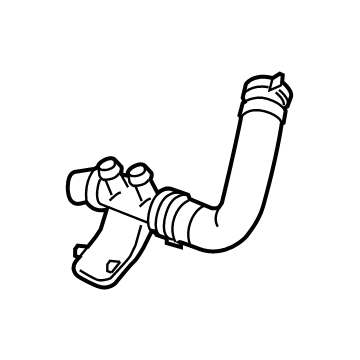 2022 Jeep Wrangler Radiator Hose - 68282210AA