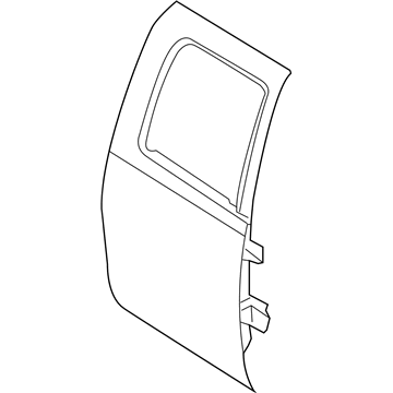 Mopar 55276996AB Door-Rear