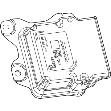 Jeep Grand Wagoneer L Air Bag Control Module - 68476781AC