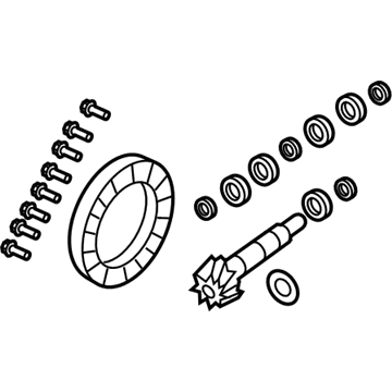 2022 Jeep Wrangler Differential Bearing - 68388805AA