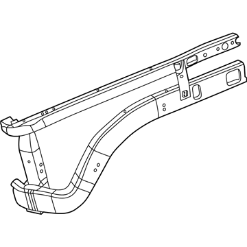 Mopar 68095951AH Closure-Fender