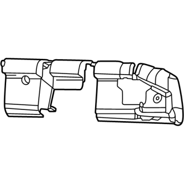 Mopar 68395109AA Shield-Rear Seat