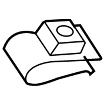 Mopar 5098844AB Nut-Clip-On