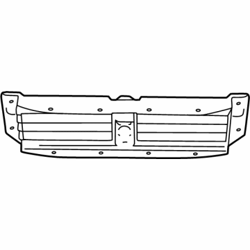 Mopar 68488785AD GRILLE-ACTIVE SHUTTER