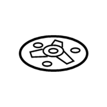 Mopar 4580063AB Support-Spare Tire Cover