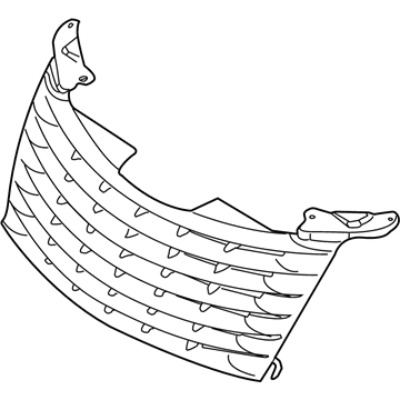 Mopar 5102954AA Grille-Radiator