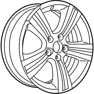 2009 Jeep Patriot Spare Wheel - YX88CDMAB