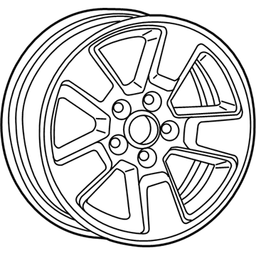 Jeep Compass Spare Wheel - 5LB99PAKAA