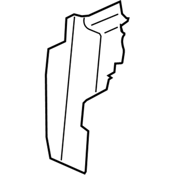 Mopar 55037944AC Seal-Radiator Side