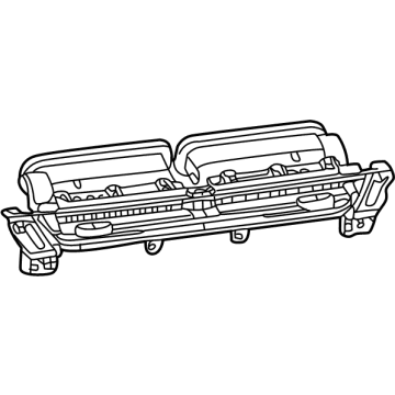 Mopar 6PK87TX7AE OUTLET-AIR CONDITIONING & HEATER