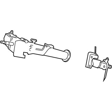 1996 Dodge Ram Van Steering Column - 4864611