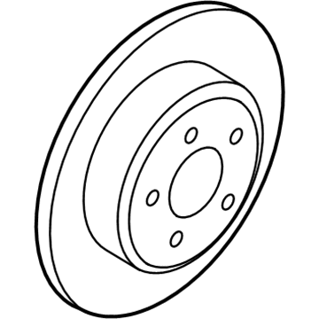 Mopar 68368071AA Rotor-Brake