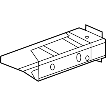 Mopar 68254162AC Rail-Rear