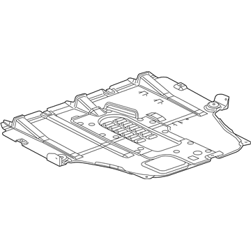 Mopar 68082724AH Shield-Front