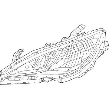 Chrysler Voyager Headlight - 68428559AC