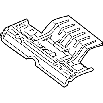 2003 Chrysler Concorde Floor Pan - 4580034AF