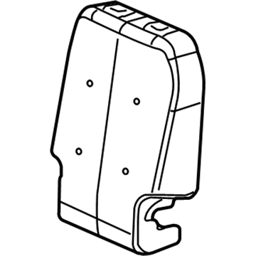 Mopar 68224686AA Foam-Seat Back