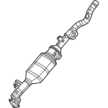 2022 Jeep Gladiator Catalytic Converter - 68534424AA