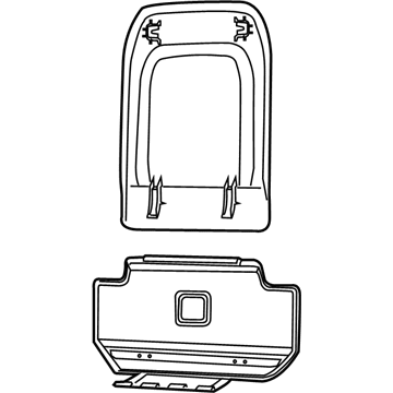 Mopar 5RT90DX9AE Panel-Seat Back