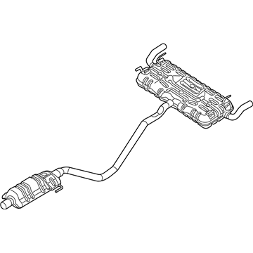 2017 Chrysler 200 Tail Pipe - 68143189AF