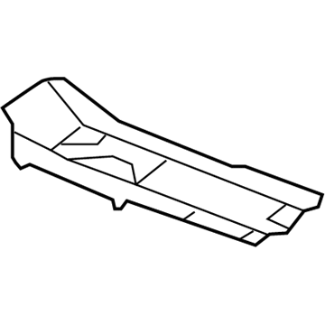 Mopar 4389826AF Panel-Fuel Tank Close Out