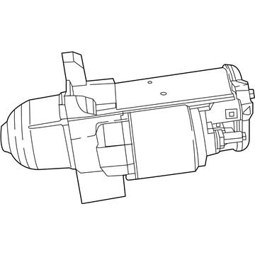 Jeep Cherokee Starter Motor - 68597724AA