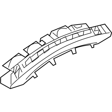 Mopar 4857732AB REINFMNT-Bumper