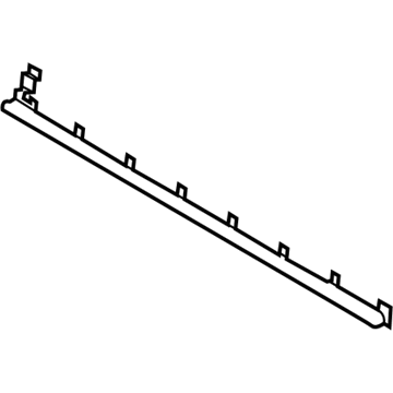 2020 Ram ProMaster City Door Seal - 68400039AA