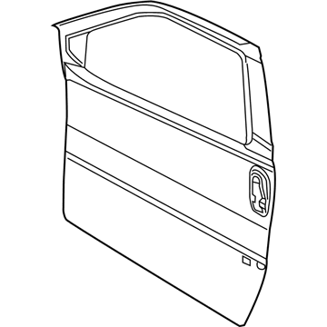 Mopar 68259234AA Panel-Front Door Outer Repair