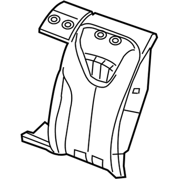 Mopar 5SK33DX9AA Rear Seat Back Cover Left