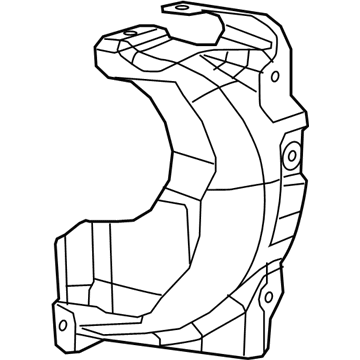 Mopar 5048393AC Shield-TURBOCHARGER