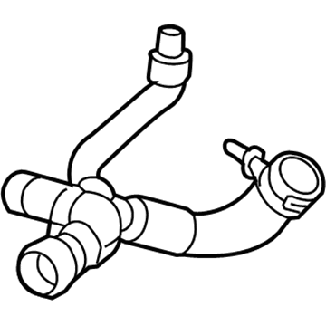 2017 Chrysler 200 Radiator Hose - 68104977AD