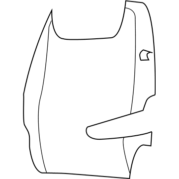 Mopar 5ME74DX9AA Rear Seat Back Cover