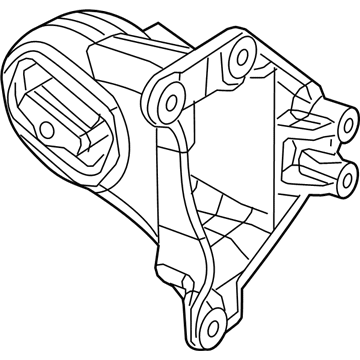 2020 Jeep Wrangler Engine Mount Bracket - 68240765AB