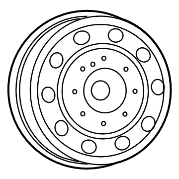 2023 Ram 3500 Spare Wheel - 4755285AB