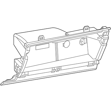 2022 Ram 2500 Glove Box - 6YK16HL1AA